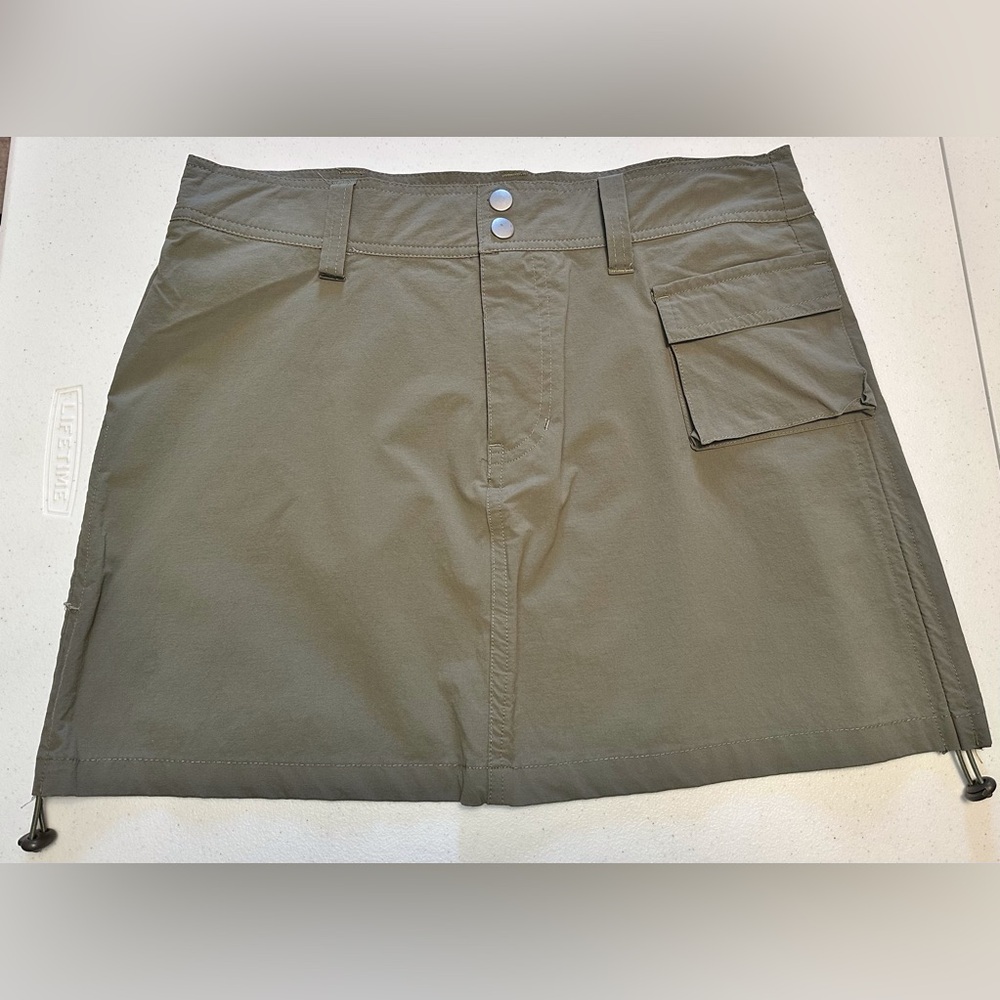 Rue21 Olive Mini Skirt with Pocket Detail